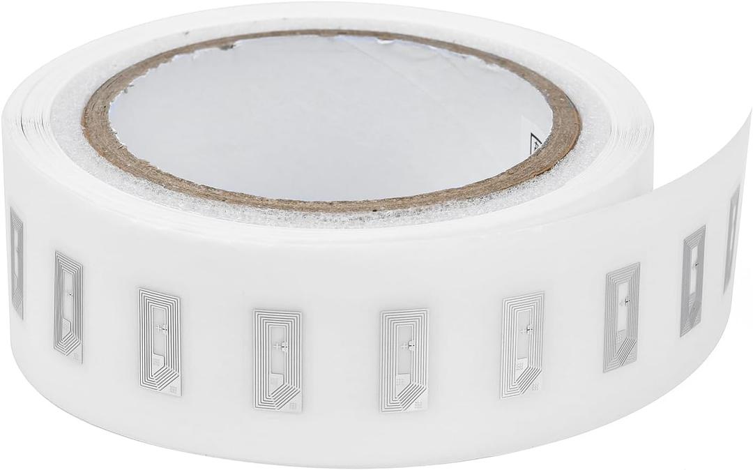 50 PCS NFC Tags Sticker with NTAG213 Chip Blank NFC Stickers Adhesive Labels RFID Tags Rewritable 137 Bytes Memory Compatible with All NFC-Enabled Smartphones and Devices