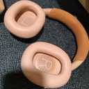 Bang & Olufsen Beoplay H100 Premium Wireless Active Noise Cancelling Over-Ear Headphones with Protective Carrying Case, Sunset Apricot