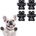 Anti-Slip Dog Toe Grips Pads, Paw Protectors Provide Foot Traction for Senior Dogs on Slippy Floors, Ideal for Hot Pavement Protection & Injured Paws, (12 Sets - 48Pads, M) (M (1.76"x1.5", 11-20 lbs))