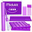 Cleaner Kit for Airpod, Earbud Cleaning Putty, Cleaning Kit Compatible with Airpods iPhone, fits Earbud Phone Ear Wax Dirt, Cleaning with Putty, Cleaning Pen, Microfiber Cleaning Cloth & Brushes