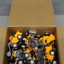 Libima 72 Pcs Construction Toys for Construction Party Favors, Fire Fighting Vehicles Tractor Military Truck Toys Small Sand Trucks Excavator Toy for Birthday Gift, 16 Styles(Engineering Vehicles)
