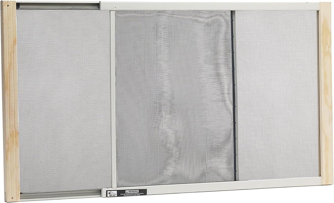 Frost King AWS1845SP WB Marvin Adjustable Window Screen, 18in High x Fits 25-45in Wide