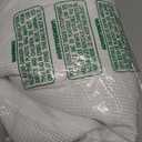 white shower curtain, Size: 70"x70"