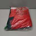 Ugly Christmas Sweater for Women Christmas Cardigans Funny Xmas Open Front Button Down Knit Coat Outwear (Small, Red)