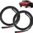 2Pcs Left and Right Side Roof Molding Drip Weatherstrips Fit for Toyota Tacoma Double CAB 2005-2015, Roof Moulding Trim Seal Kit Replace 75551-04062, 75551-04061, 75551-04060, 75552-04062