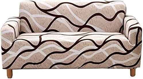 HOOBUY Printed Sofa Cover Stretch Couch Covers Patterned Sofas Seater Slipcovers for 3 Cushion Couch Set NC (3 Seater/Large 2 Seater)
