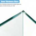 Ultra Clear Glass Aquarium Thickened Large Fish Tank -Suitable for High-end Fish Enthusiasts (29 Gallon)