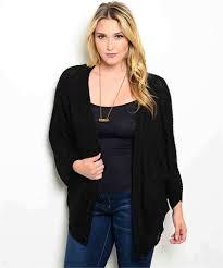 Black Cardigan XL