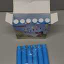 12 PCS Blue Glow Sticks Party Favors for Kids, Christmas Light Up Pop Tubes Party Favors for Toddlers, Party Goodie Bag Stocking Stuffer Fillers, Birthday Party Treats Prizes Toy Gifts for Boys Girl