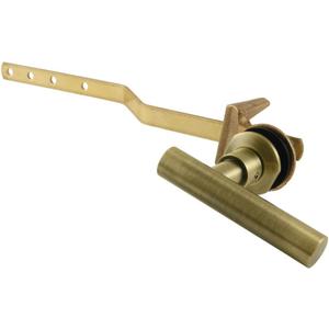 Kingston Brass KTCML3 Manhattan Front Mount Toilet Tank Lever, Antique Brass 10.94 x 4.25 x 1.38