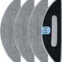 4 Pack Replacement Mop Pad Compatible with iRobot Roomba Combo i5+/ i5/ j5+/ j5 Robot Vacuum and Mop, Washable & Reusable Microfiber Cleaning Pads