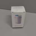 Portable Mini Humidifier, Colorful, Cool Mist, USB Powered. Perfect for Bedroom, Office & Car (300ml, White)
