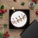 Goose Christmas Wooden Ornament, Goose Lovers Wooden Ornament Gifts for Women Men, Funny Geese Farmhouse Ornaments for Xmas Tree Holiday Winter Decoration