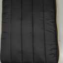 MOSISO Laptop Case 13.3 inch, 13-13.3 inch Puffy Laptop Sleeve Compatible with MacBook Air 13.6 M5 M4 M3 M2 M1/ Neo/ Pro 13/ 14, HP Dell ASUS Lenovo, Polyester Horizontal Bag with Small Case, Black