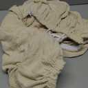 H.VERSAILTEX Stretch 2 Piece T Cushion Sofa Slipcovers Individually Sofa Cushion Covers for 2 Cushion Couch Sofa Seat Cushion Covers with Elastic Bands Featuring Thicker Jacquard Fabric, Natural