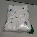 Baby Blankets for Unisex Boys Girls, Soft Nursery Crib Blankets with Dotted Fleece Back for Newborns Toddlers 30x40 Inch Blue Star Bed Throws