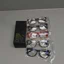 CCVOO Reading Glasses for Women/Men, Eyeglasses, Blue Light Readers for Women/Men, Computer Eye Glasses, Cheaters
