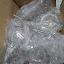 ANDGOO 6 Pack Adhesive Curtain Rod Holders, No Drilling Curtain Rod Brackets, Renter Friendly Curtain Hanger, Fits 0.5'' to 1.2'' Rods, Heavy Duty Curtain Rod Hooks for Apartment Bathroom Dorm Kitchen (Transparent)