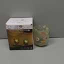 Battery Operated Small Lamp with Remote Control, Cordless Table Lamps with Timer, Portable Dimmable Brightness Bird Pattern Desk Lamp for Home Decorative Kids Bedroom (Blossom)