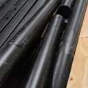 Bunk Bed Full XL Over Queen for Adults,Heavy Duty Metal Bunk Bed Frame with Guardrail and Ladder, No Box Spring Needed, Black