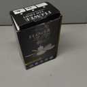 Socket Fan Light, 20.5IN Light Bulb Fan with Remote Dimmable, Screw in Fan and Light Combo for Garage Kitchen Bedroom Balcony Living Tools Store Laundry Room (White)