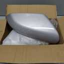 1 Pair Glossy Grey Side Mirror Cover Cap Housing Compatible with Honda Civic 2016-2019 2020 2021 Honda Insight 2019-2021, Direct Replacement, 10-12 inches in length and 4-5 inches in width