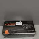 Handheld Vacuum Cordless 25000PA Powerful Suction, Portable Car Vacuum, 3 in 1 Hand Held Vacuum Rechargeable 8000mAh with LED Light, HEPA Filter, Home, Car Seats, Office, Pet Hair, Dust Buster (Orange+black)