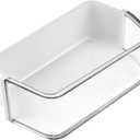 AMI PARTS DA97-12650A Refrigerator Door Shelf Bin (Right) for Samsung Refrigerator Parts RF260, RF261, RF263 Replaces DA63-06963 With Portable Soda Can Organizer