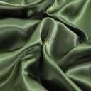 NTBAY Satin Body Pillowcase for Hair and Skin, Luxurious and Silky Pillow case with Envelope Closure, 20x54 Inches, Olive Green