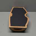 StrongTek Ergonomic Wood Foot Rest for Enhanced Circulation & Comfort, 350lbs Capacity, Rocker Balance Board for Standing Desks, NonSlip, No Assembly, 18" Wide  Ideal for Office/Home