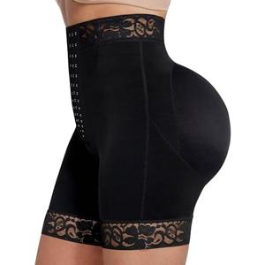 SHAPELLX Butt Lifter Shapewear Tummy Control Shorts For Women Waist Cincher With Hook Zipper Closure Body Shaper Wear, L