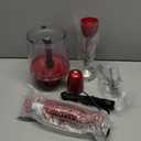 Immersion Blender Handheld for Kitchen, Emulsion Blender Handheld, 6 Speed Electric Hand Mixer with BPA Free Attachments: Chopper Bowl, Whisk, Milk Frother, Measuring Cup