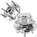 2Pcs 515097 Front Wheel Bearing Hub Assembly Fit for Cadillac Escalade ESV, for Chevy Silverado 1500 Avalanche Cheyenne Suburban Tahoe, for GMC Yukon/Yukon XL/Sierra 1500, 6 Lug w/ABS