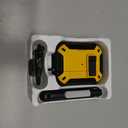 RFUNGUANGO Compatible with Airpods Pro Case 2nd / 1st Generation Protective Case, Compatible with MagSafe, with Cleaning Kit & Keychain,Phone Stand,Magnetic Automatic Lock, Visible LED, Yellow