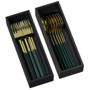 Greatseas Kitchen Drawer Organizer Bins, Black Bamboo Drawer Organizer Stackable for Silverware, Utensils, Cutlery, Flatware, Junk Drawer, Dresser, Bathroom, 9" x 3" x 2.5" (Set of 2)