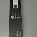 EVEO Cable Hider Wall - 153" Wall Cord Hider, Cable Concealer, Wire Covers for Cords - Wall Cable Hider and Cable Raceway for TV Cord Hider Wire Cover - 10X (L16 x W0.95 x H0.5) - Medium | White