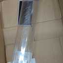 Ice Cream Cone Dispenser Holder Wall Mount Waffle Cone Dispenser Holder Cake Cone Dispenser 21L x 3 Dia Cone Holder Sleeve for Ice Cream Machine