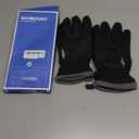 rivmount Winter Waterproof Ski Snow Warm Gloves for Women Men, Windproof Cold Weather Thermal with Touchscreen Fingers, for Running Driving Cycling Hiking Biking Outdoor Sports Daily Work (Medium, Black)