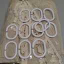 Boho Farmhouse Shower Curtain Woven Fabric Cute Beige Shower Curtain, 72 x 72 Tufted Chevron Textured Striped Modern Farmhouse Minimalist for Bathroom