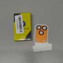 YWXTW Designed for iPhone 17 Pro Camera Lens Protector, [1:1 Perfect Fit] Full Coverage Matte Metal Tempered Glass Camera Screen Cover Accessories, Case Friendly (Cosmic Orange, iPhone 17 Pro)