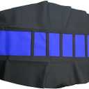 Motorcycle Universal Seat Cover Non-Slip Suitable Rubber Striped Seat Covers Soft For YZ125 YZ250 YZ450F WR250F WR450F TTR230 WR400F XTZ125 YZ WR TTR 125 250 Dirt Pit Bike Motocross Off Road Motorbike