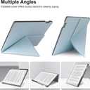 Case for Remarkable Paper Pro 11.8 (2024 Released), with Stable Folding Stand Design and Pen Pocket, fit Remarkable Paper Tablet with 11.8 Color Display,Auto Sleep/Wake,Light Blue