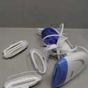 Conair Handheld Garment Steamer for Clothes, ExtremeSteam 1200W, Portable Handheld Design,White/Blue
