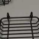 Zenna Home Shower Caddy Hanging Over the Shower Door Organizer, Stainless Steel Rack with 2 Shelves and Built in Hooks, Bathroom Organizer Shelf for Inside Shower, Heritage Bronze