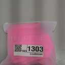 Tempt Me Women Bandeau Bikini Set Strapless High Waisted Two Piece Swimsuit Longline Bathing Suits (Small, Hot Pink)