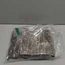 MIULEE Decorative Chenille Check Throw Pillow Covers Vintage Plaid Couch Pillows 18x18 Inch Set of 2 Neutral Boho Farmhouse Cushion Covers Modern Spring Home Decor for Sofa Bed Living Room Taupe Grey