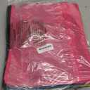 NERUB 10 Pack Reusable Reinforced Handle Grocery Bags - Heavy Duty Large Shopping Totes with Thick Plastic Bottom can hold 40 lbs (Multi-color)