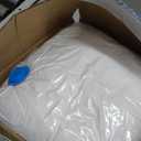 QSH White Farmhouse Ruffled Comforter Set King Size Shabby Boho Chic White Bedding Comforter King Lightweight Fluffy Ultra Soft Microfiber Inner Fill Bedding Set 3 Pieces