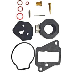 2Pcs 6E7-W0093-04-00 Carburetor Repair Kit for Yamaha Mariner Outboard 9.9HP 1986-1995 15HP 1984-1992 Engine Replaces Sierra 18-7769 6E7-W0093-03 6E7-W0093-02 6E7-W0093-01 Carb Rebuild Kit