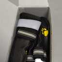 QUMY Dog Shoes for Large Dogs, Medium Dog Boots & Paw Protectors for Winter Snowy Day, Summer Hot Pavement, Water-Resistant in Rainy Weather, Outdoor Walking, Indoor Hardfloors Skid-Resistant Sole (Size 7: 2.8''x3.2"(W*L) (Pack of 4))